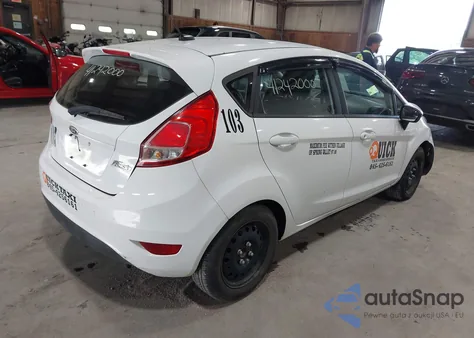 2015 Ford Fiesta S z USA, uszkodzony, nr VIN 3FADP4TJ4FM179759
